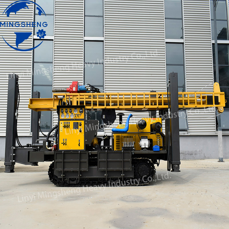 Msd300s Water Well Drilling Rig for Geothermal Drilling Professional Water Well Drilling Rig 6.6m One-Time Advance for Reduced Setup Time