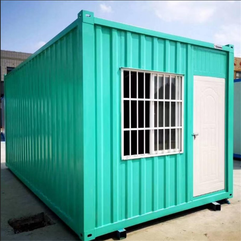 Eco-Friendly Shipping Container Home with Spacious Interior Design