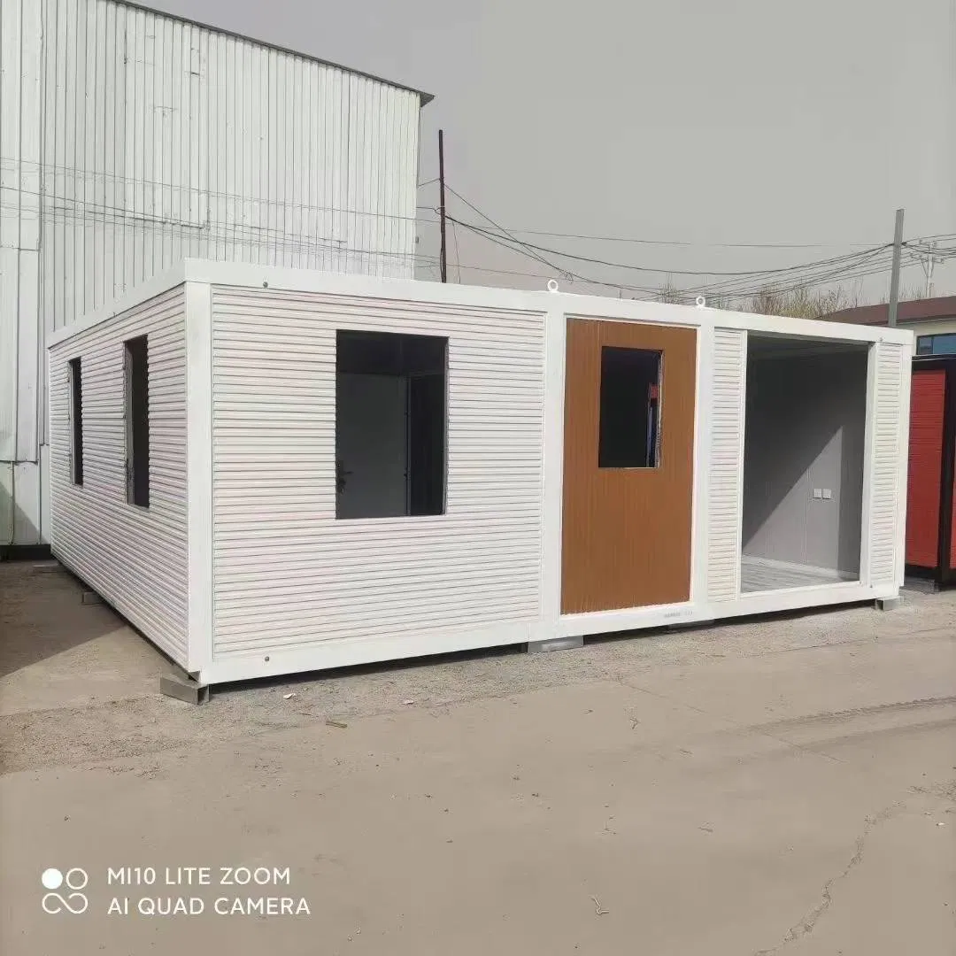Waterproof 40 20 Foot Prefabricated Mobile Luxury Container Expandable House 2 3 4 5 Bedroom Prefab Villa Portable Home