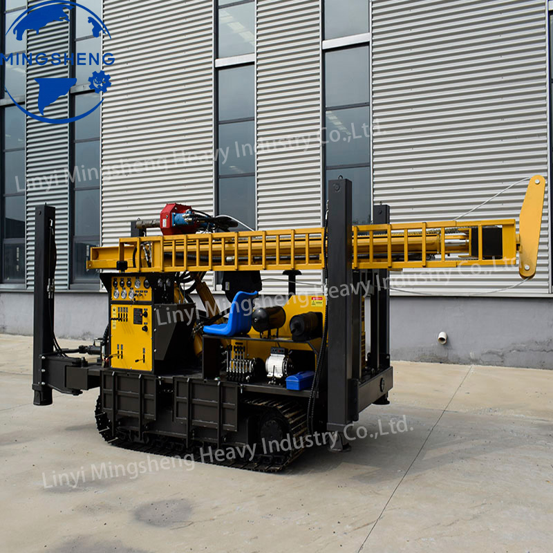 Msd300s Water Well Drilling Rig for Geothermal Drilling Professional Water Well Drilling Rig 6.6m One-Time Advance for Reduced Setup Time