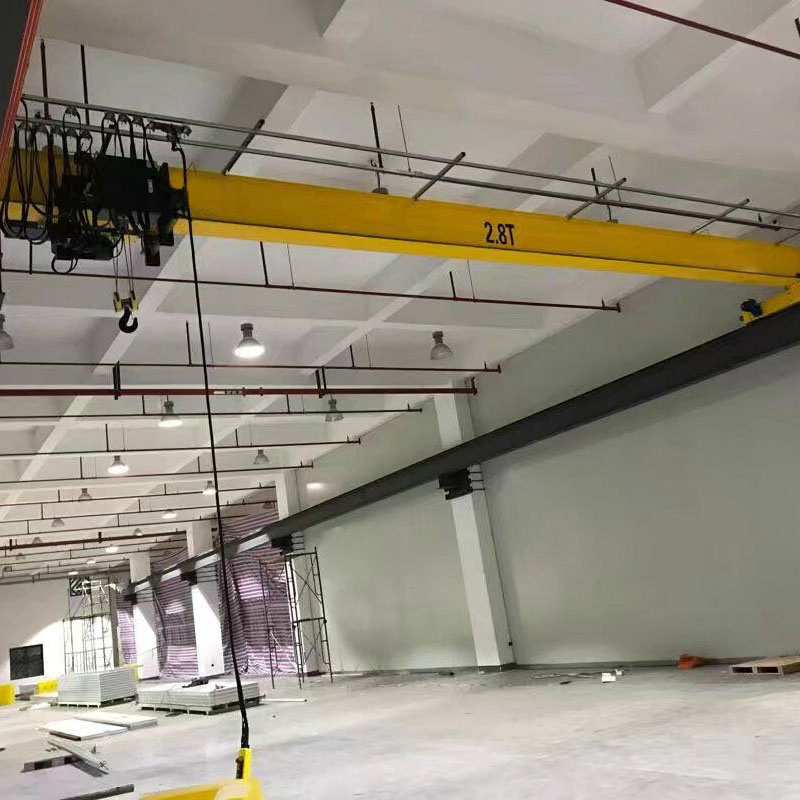 Customized 5ton European Single Girder Overhead Crane with Wire Rope Hoist