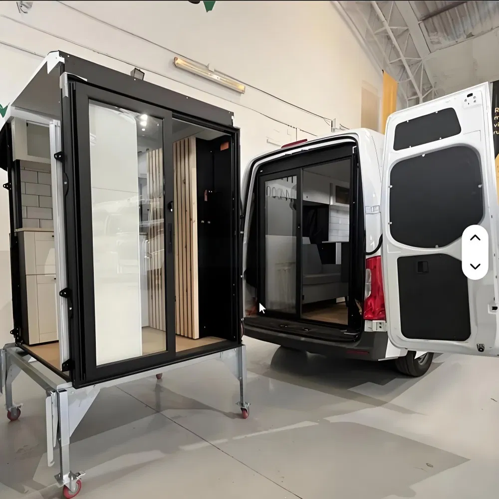 All-in-One Sprinter Van Camping Conversion Solution for Travelers