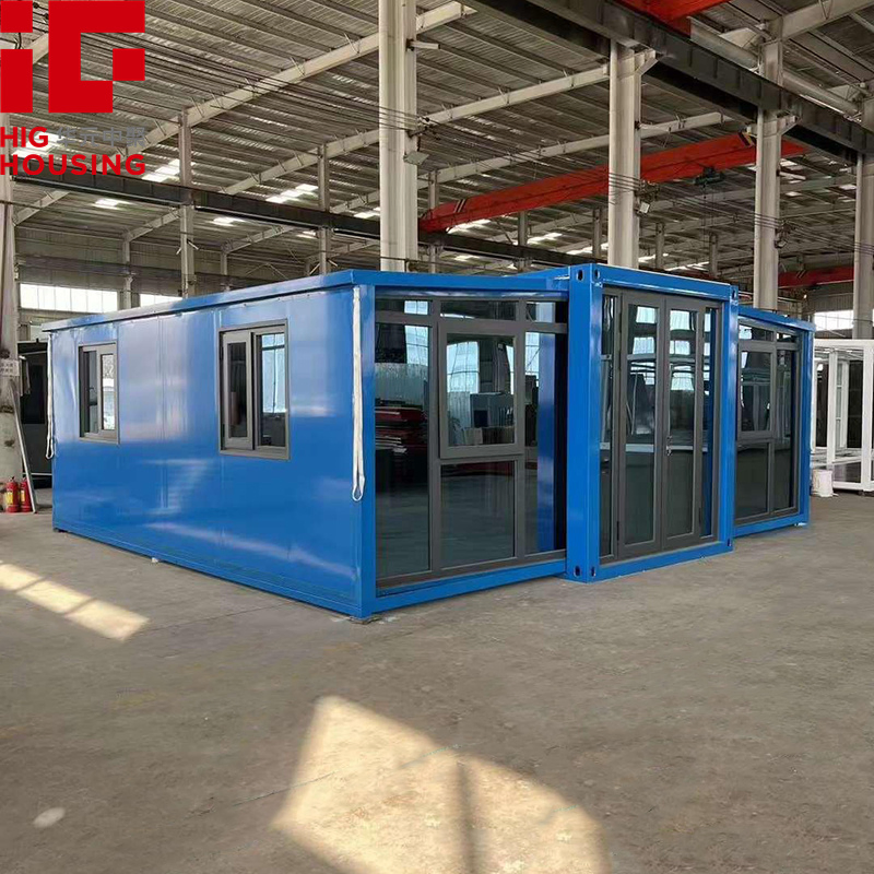 Modern Living 2 Bedroom Portable Mobile Container House Hotel Office Expanding Foldable Prefab Expandable Homes