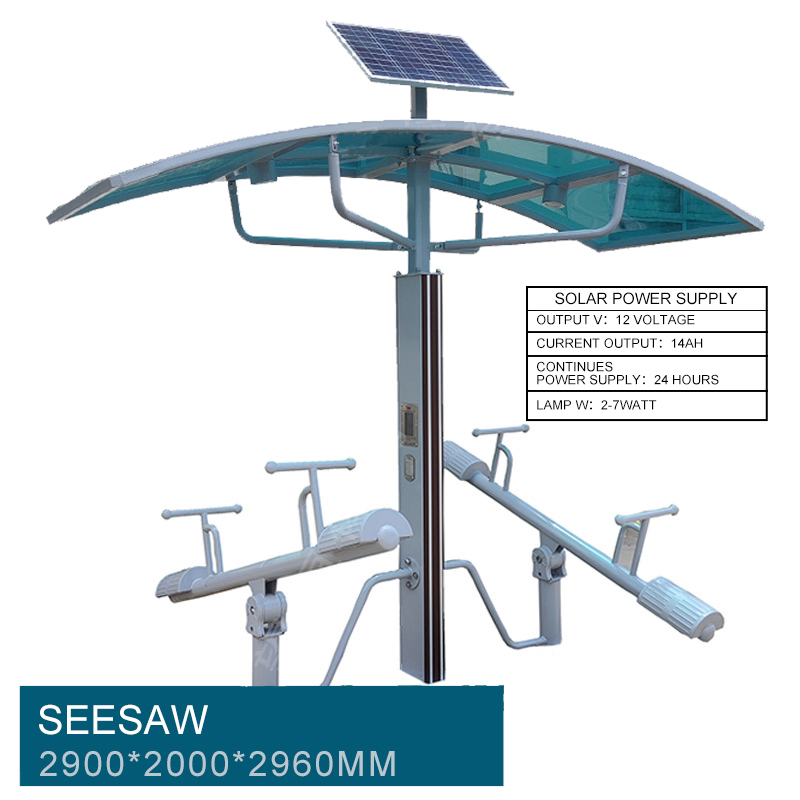 Customized Solar-Powered Smart Fitness Equipment Outdoor Fitness Equipment