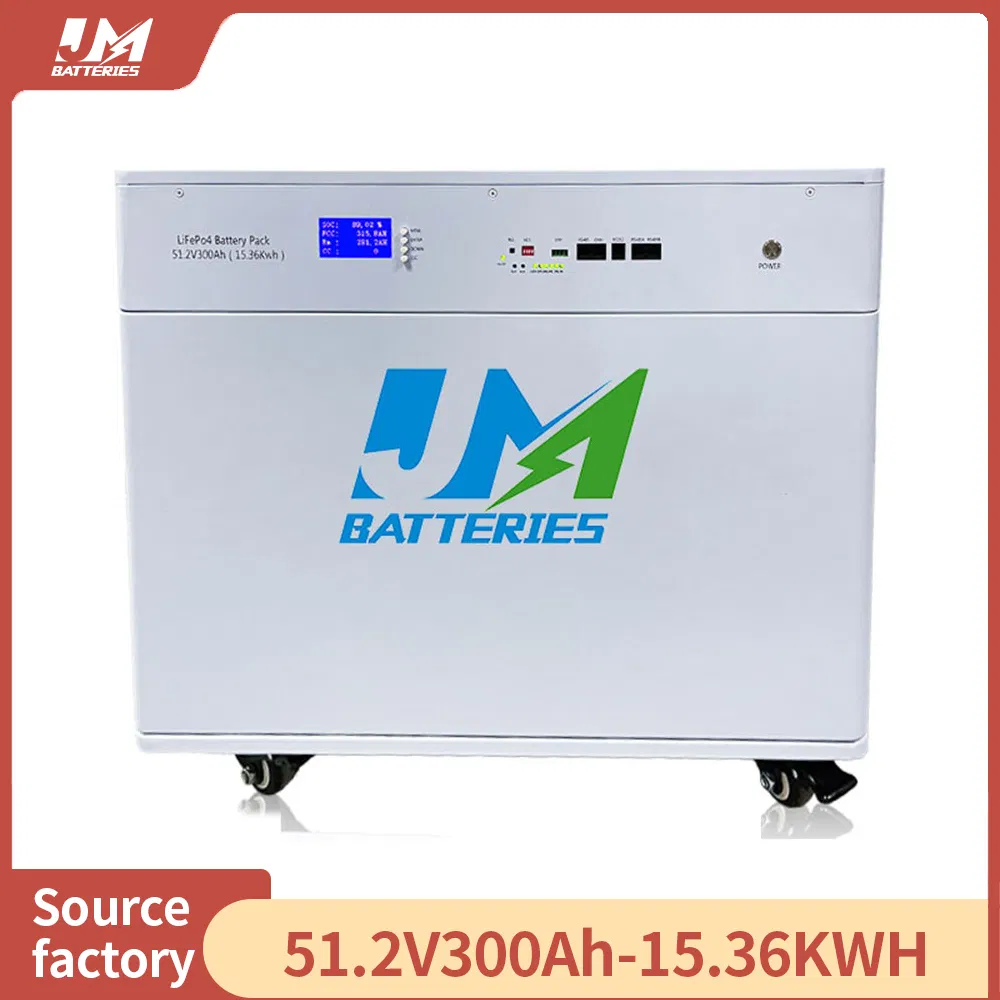 Jm Portable 15kwh LiFePO4 Lithium Ion Solar Energy Solution