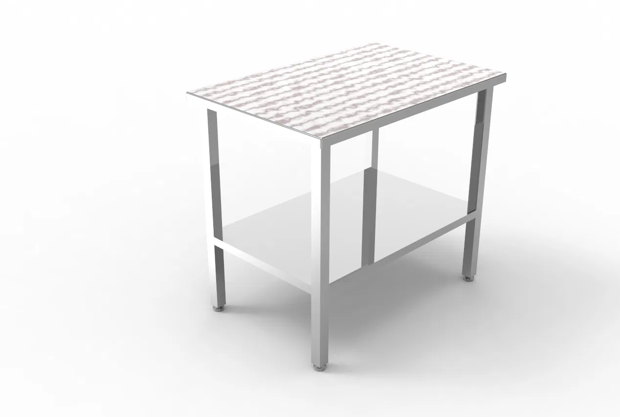 Customizable Fixed Stainless Steel Operator's Workstations or Workbenches