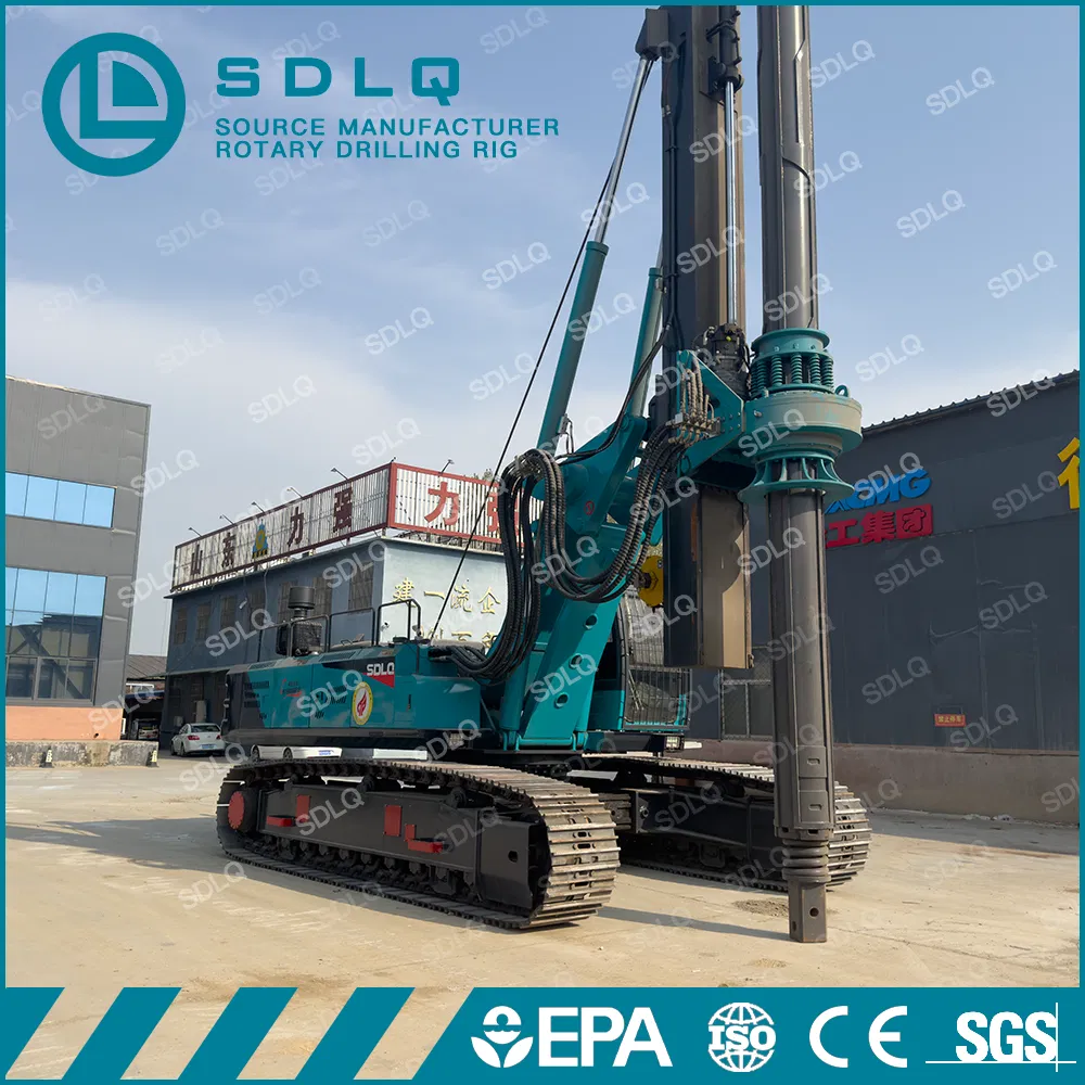 SDLQ LQR-80 15m Crawler Rotary Drilling Rig – High Efficiency for Foundation Work
