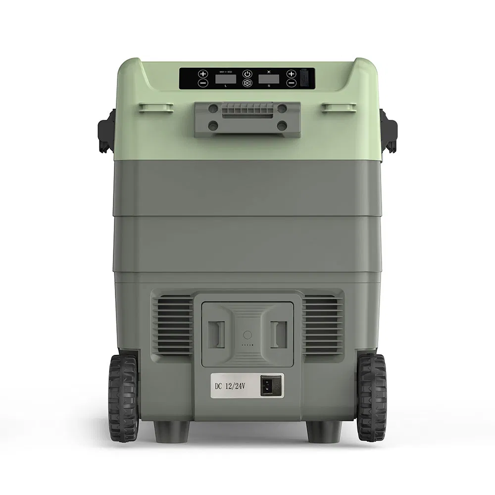 Solar Powered Freezer Fridge Outdoor Mini Cooler Box Car Fridge Refrigerator for Car 12V 24V with Compressor