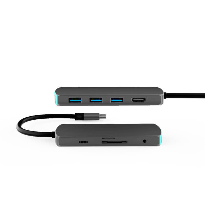 USB-C Docking Station for Dual Monitors &amp; Laptops: 8-in-1 Hub for MacBook PRO/DELL/HP