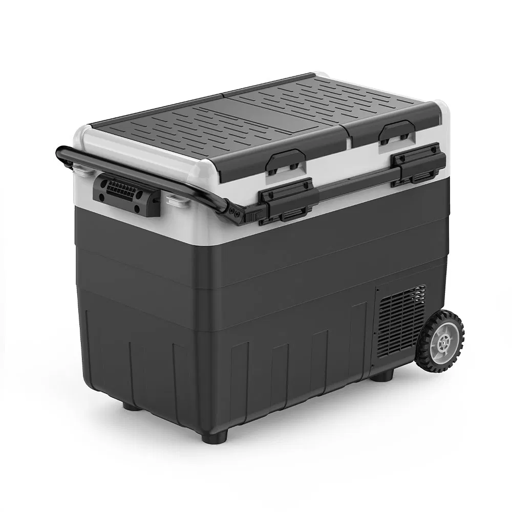 Solar Powered Freezer Fridge Outdoor Mini Cooler Box Car Fridge Refrigerator for Car 12V 24V with Compressor