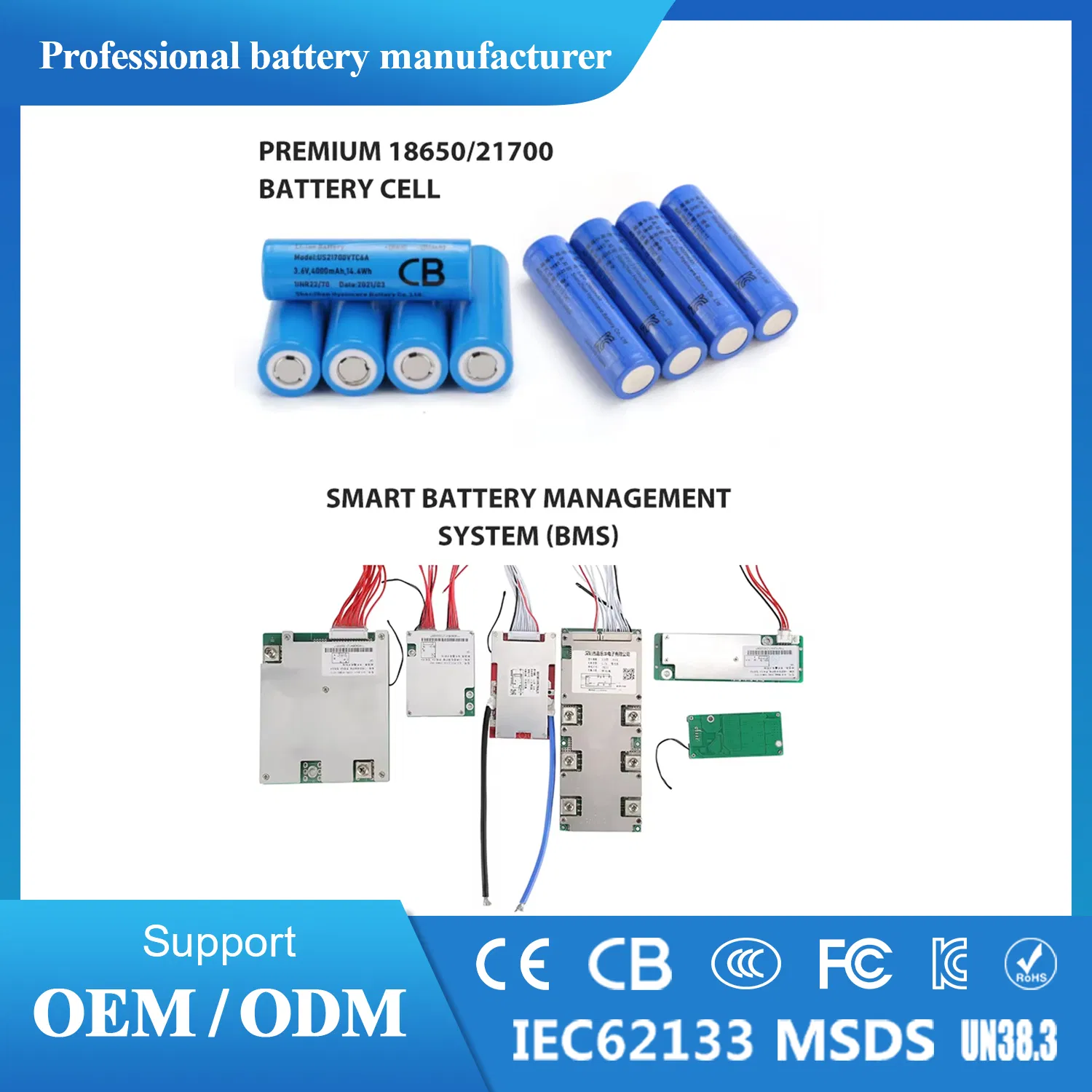 Customized Lithium Battery Solutions for 18650 Power Tools Pack