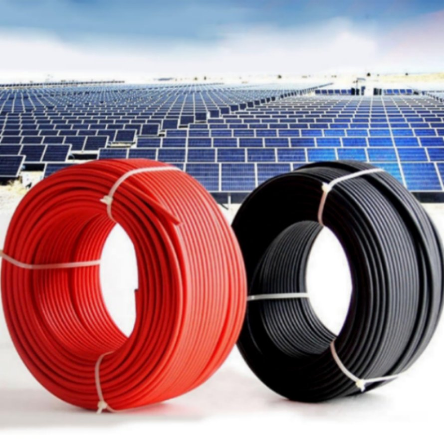 4mm DC Cable Price PV Cable XLPE Jacket 4mm2 Specification Solar Types for Panel Extension Power Connection Cords Solar Cable