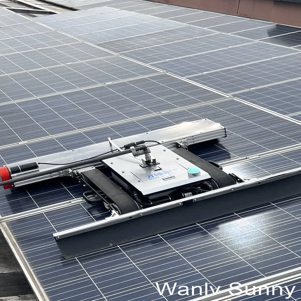 Automated Cleaning Machine Solar Panel Cleaning Robot Kit for Maintenance Photovoltaic Panels