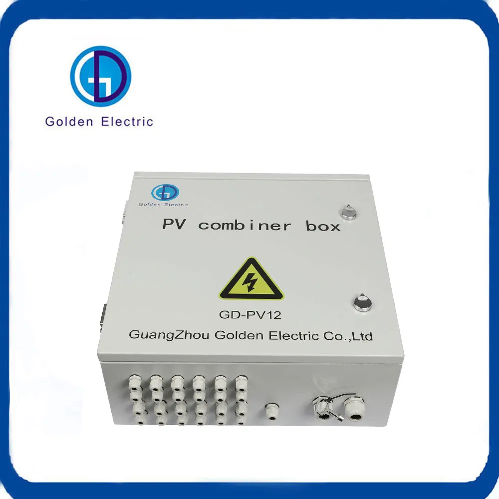 Hot Selling 12 String PV Combiner Box Photovoltaic Power Distribution Box DC 1000V PV Solar Panel Combiner Box