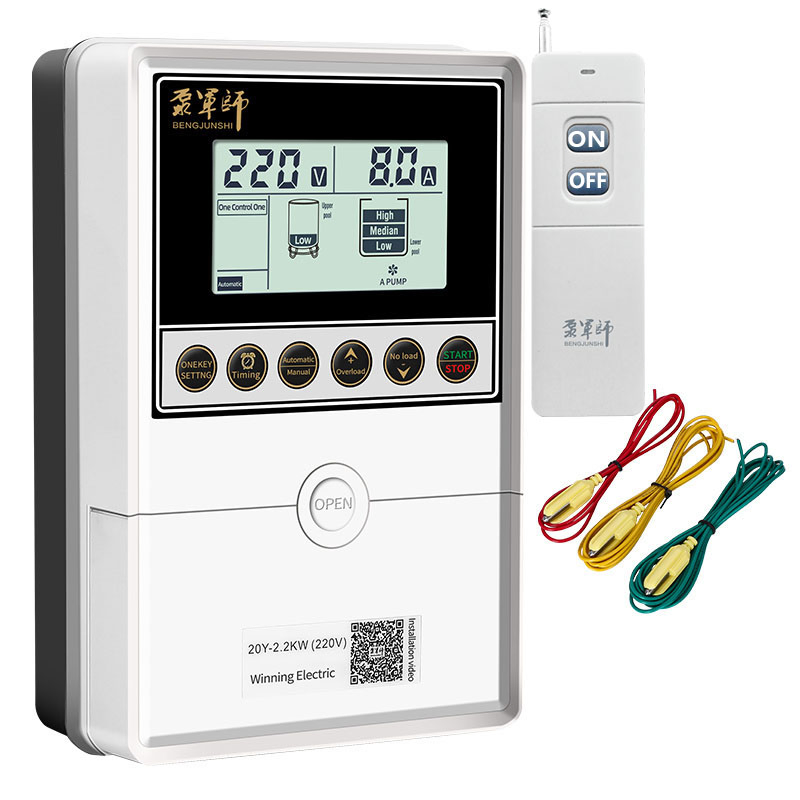 Electrical Water Tank Level Monitoring &amp; Remote Pump Control System