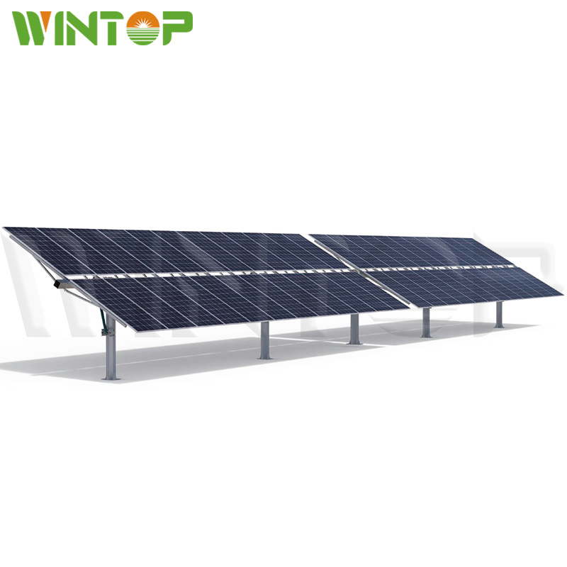 Horizontal High Quality Single Axis Solar Tracker Sun Tracking System