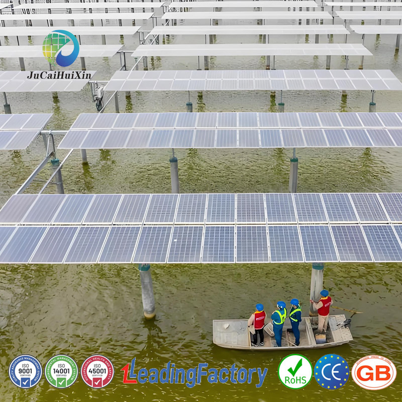 Large-Scale Farm PV Ground Mounting Structure with Zn-Al-Mg Coating