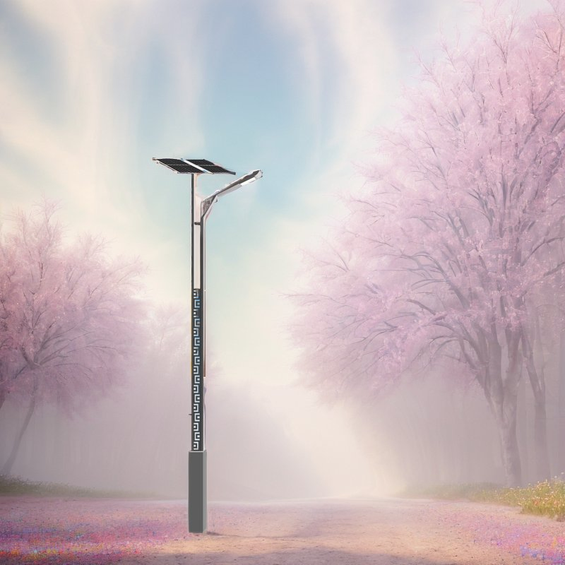 Energy Efficient Solar Street Lighting for Outdoor Garden