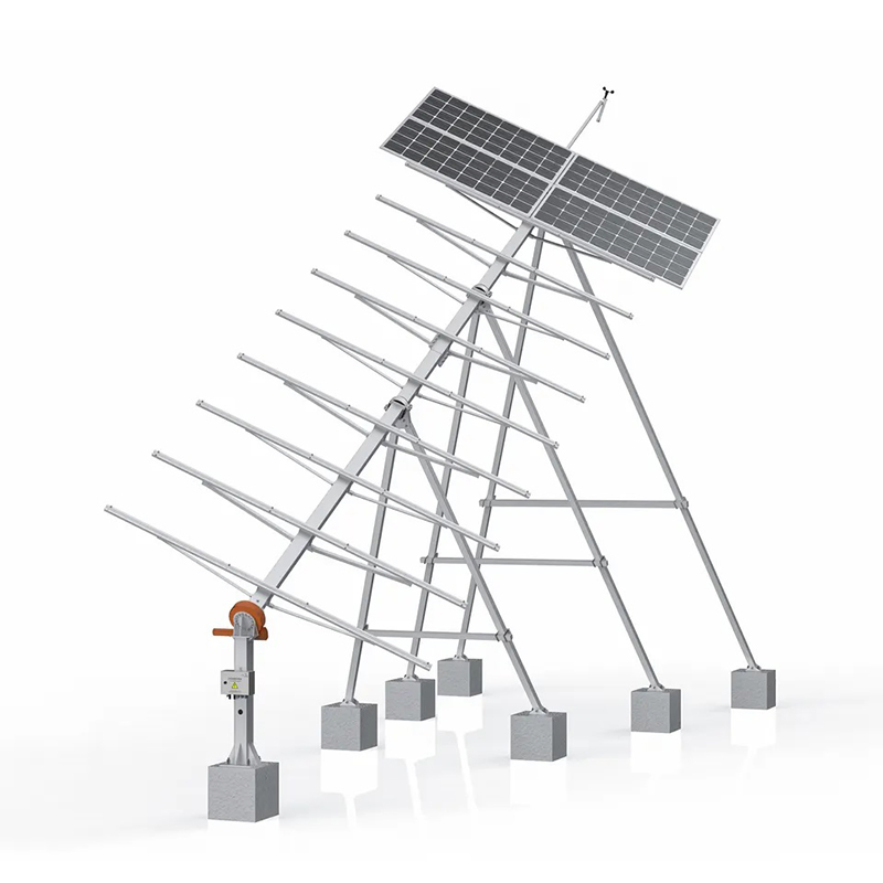 Tilt Solar Panel Tracker Single Axis Solar Tracking Bracket System