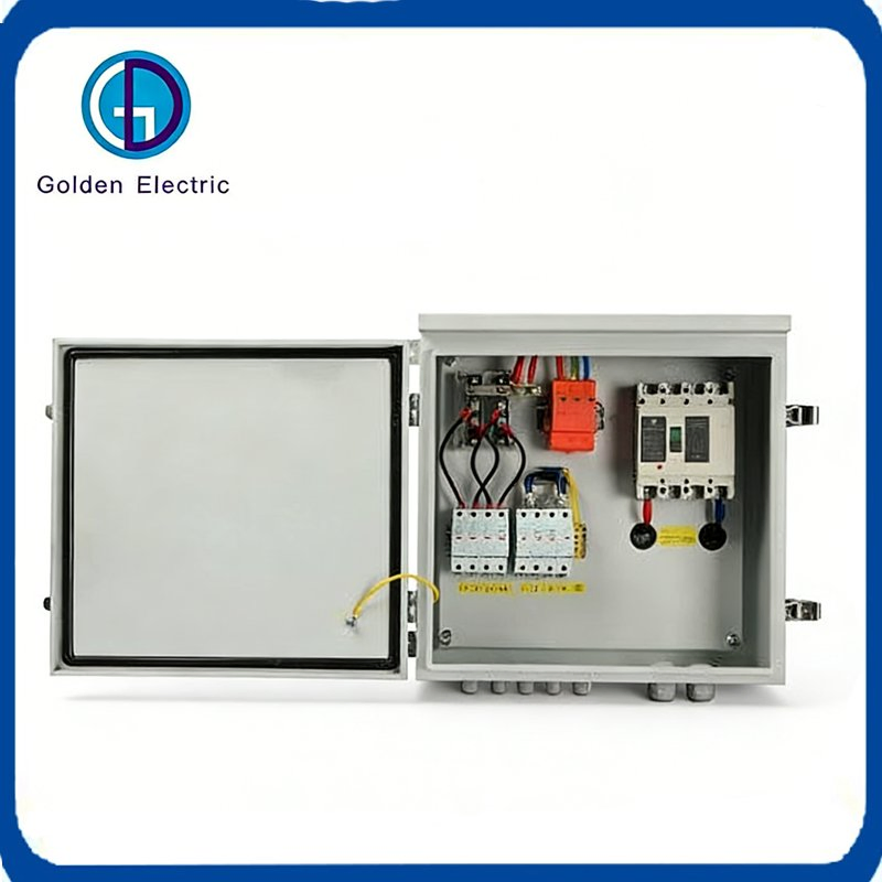 Factory Sell PV Array 1-24 String DC500V 800V 1000V 1200V 1500V Solar PV Combiner Box Outdoor Panel Distribution Junction Boxes