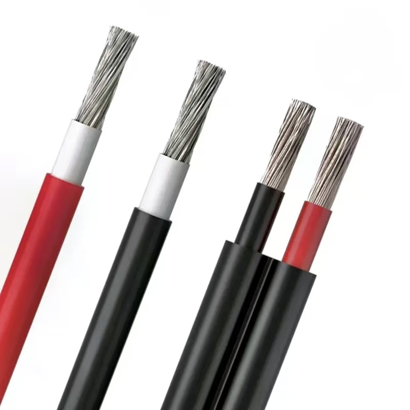 Wholesale UL TUV Red or Black 4mm/6mm CPR CCA Solar DC XLPE Power Cable