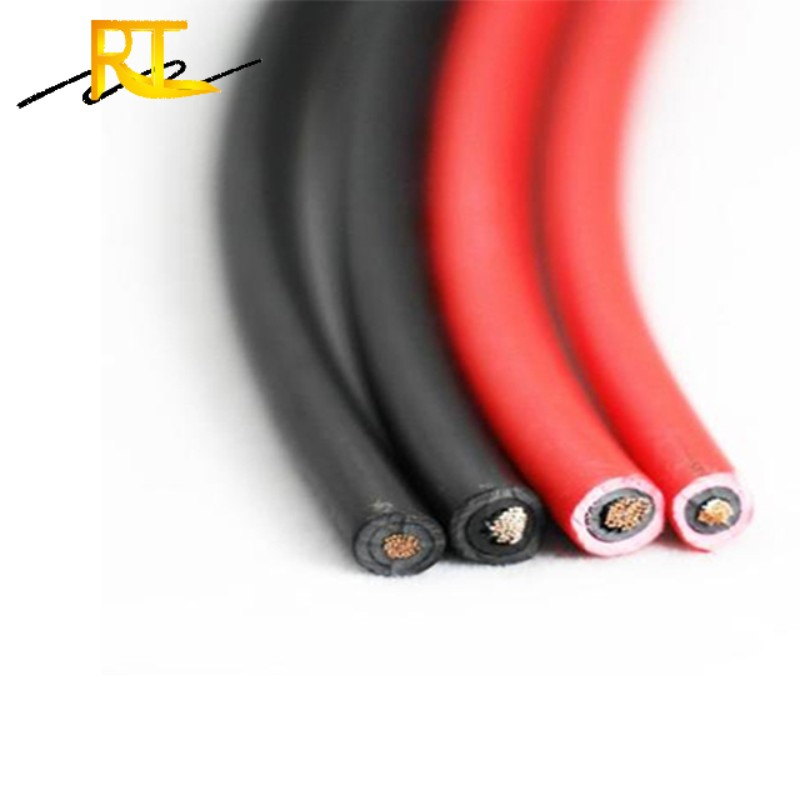 TUV Certified Brand PV1-F Multi-Model 4mm 6mm Electrical Solar PV DC Wire Power Copper Cable Price for Battery/ Solar Panel Electrical Wire and Cable