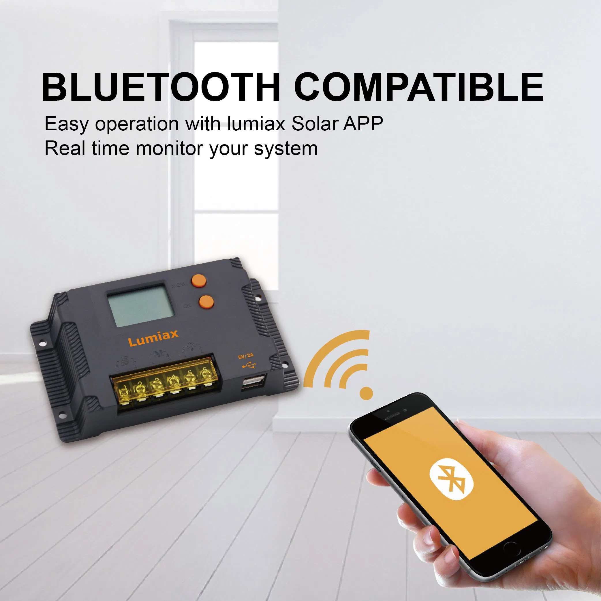 PWM Solar Charge Controller 10A 20A for Solar Power System USB Function