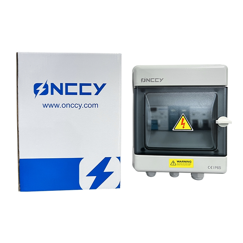 Solar Panel 2 Input 1output SPD+Cicuit Breaker IP65 PV Combiner Box