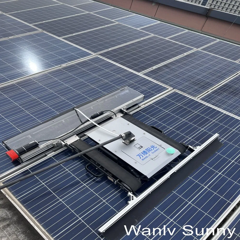 Automated Cleaning Machine Solar Panel Cleaning Robot Kit for Maintenance Photovoltaic Panels