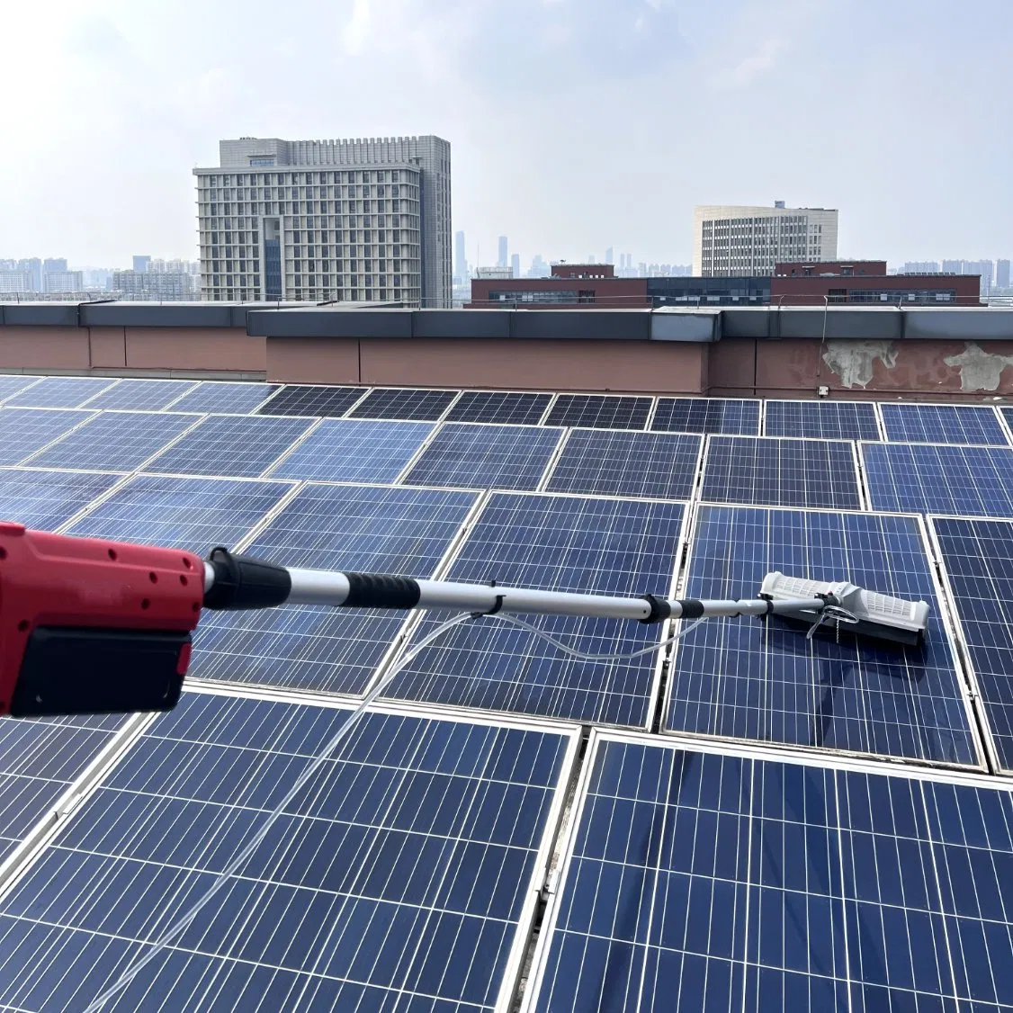 Extendable Solar Panel Cleaning Equipment Kit