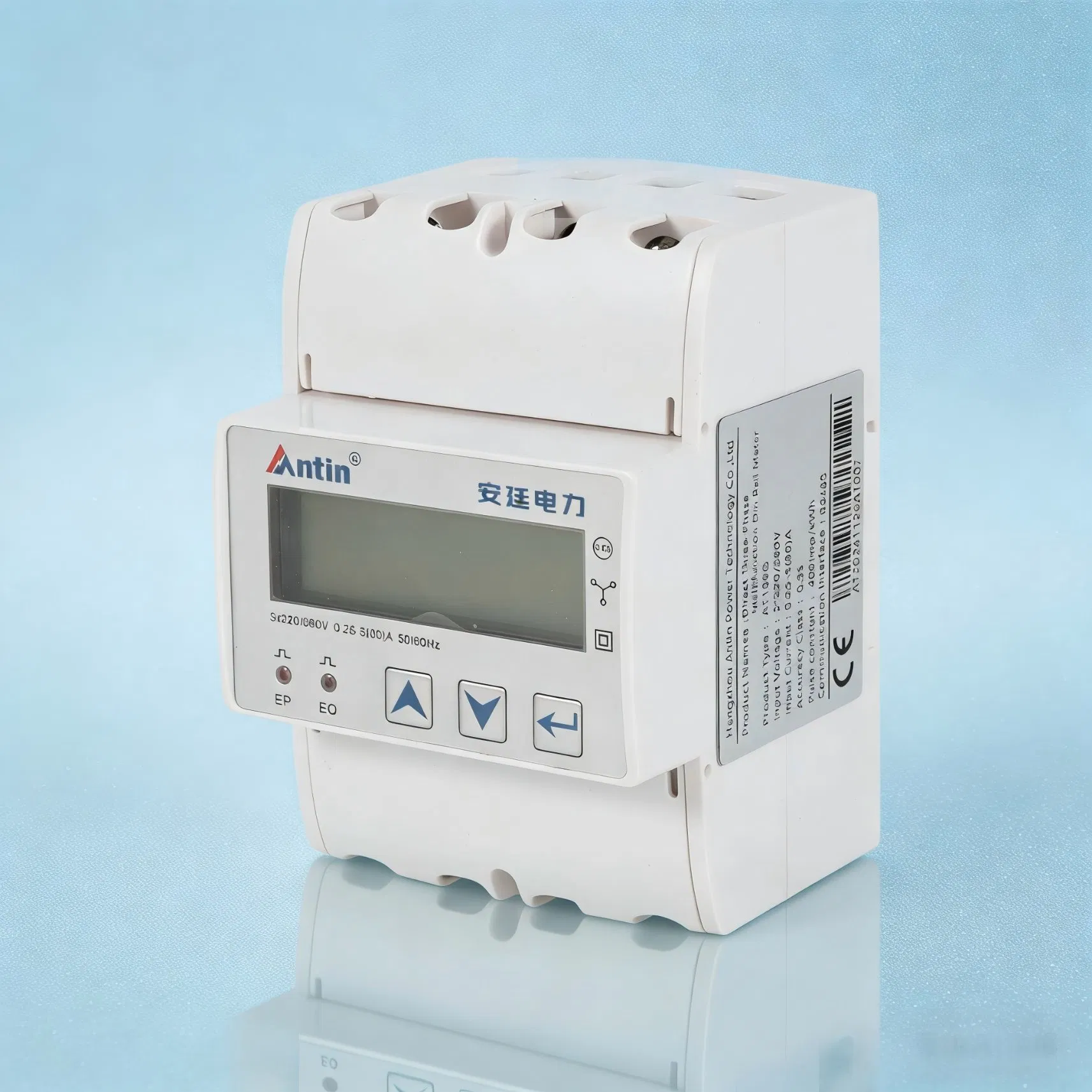 AT180G Three Phase Din Rail Electronic Multimeter Smart Energy Meter