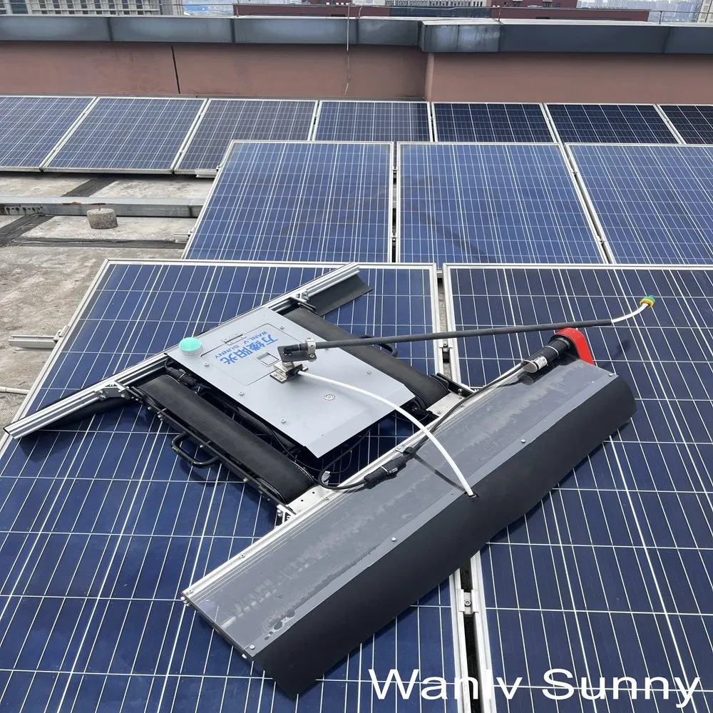 Automated Cleaning Machine Solar Panel Cleaning Robot Kit for Maintenance Photovoltaic Panels