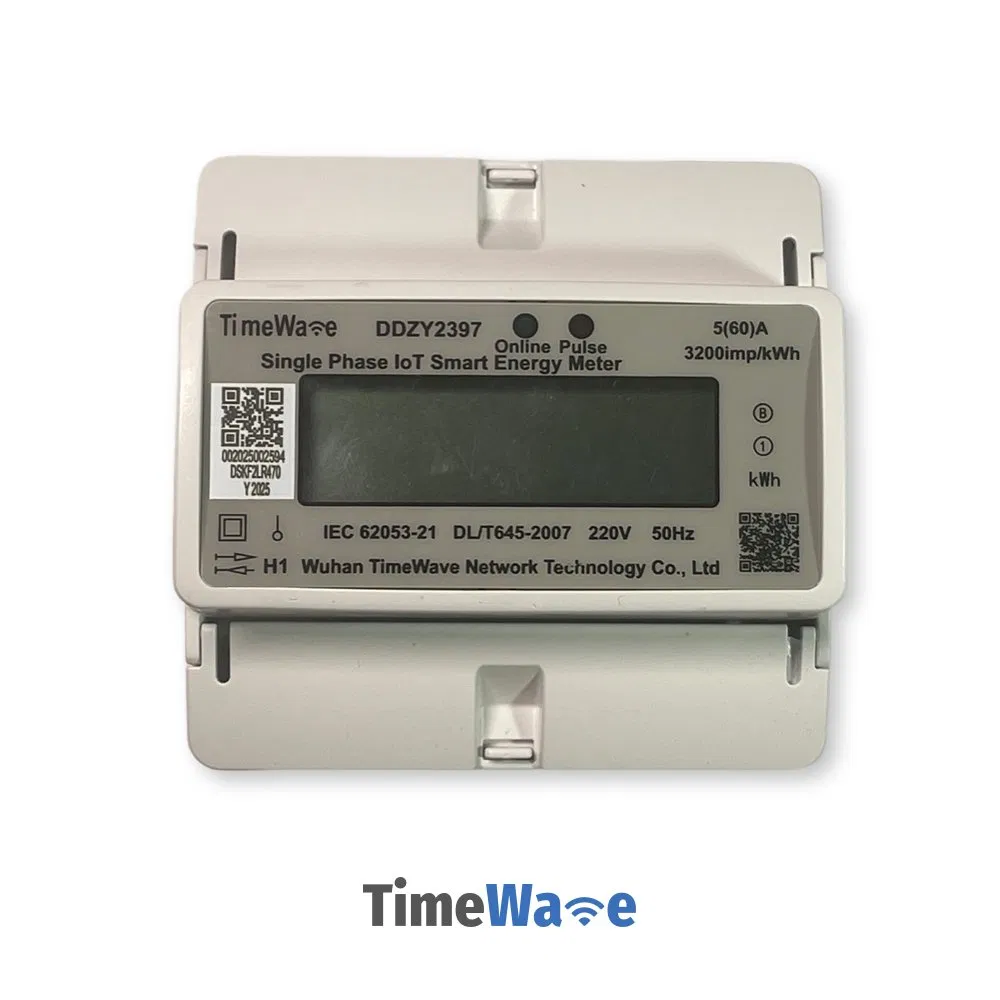 Smart Electronic Energy Meter: Single &amp; Three Phase, Lorawan / WiFi / 4G / RS485 with Prepaid Electricity Remote Control and Ami / AMR Solution