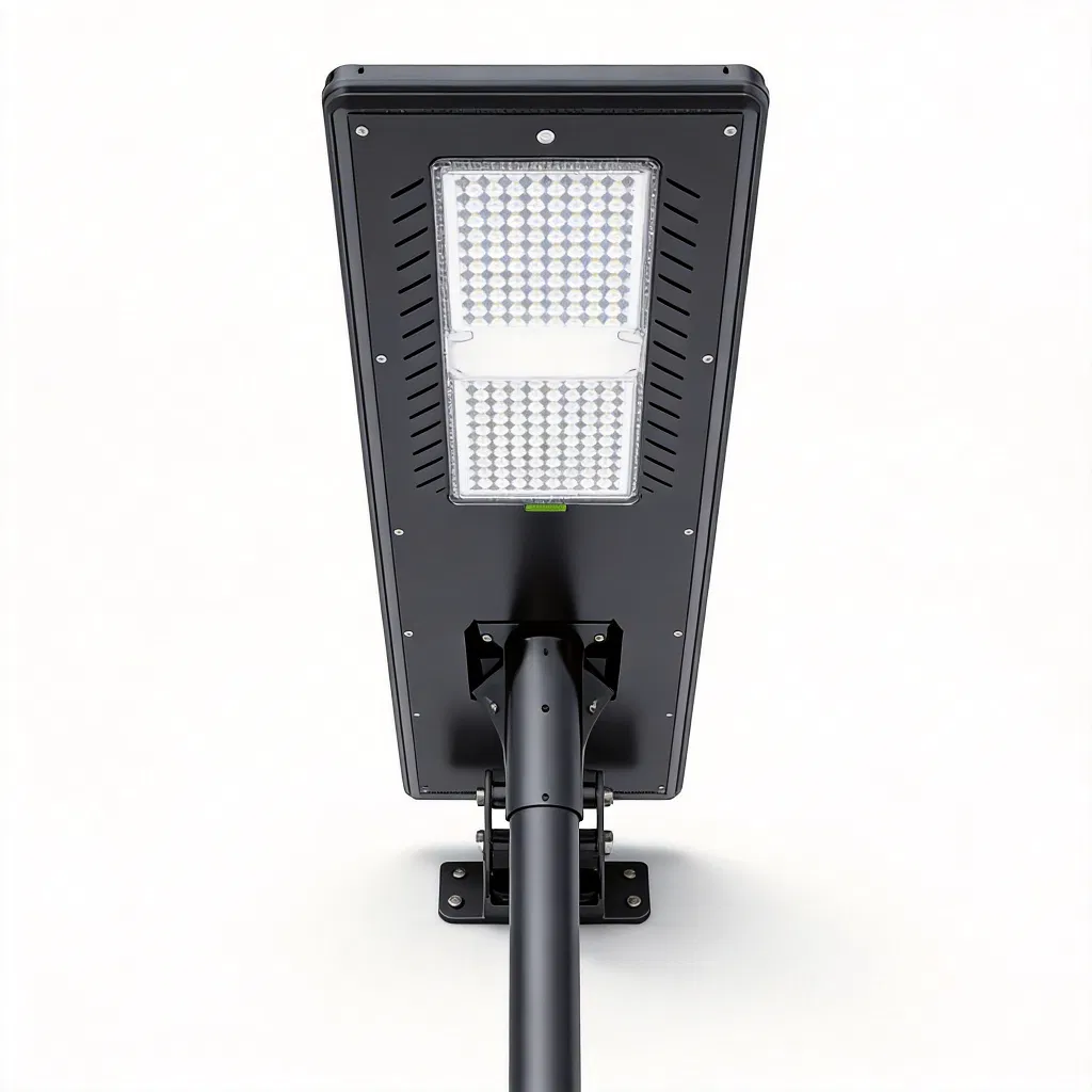 All in One Solar Street Lighting 60W-120W Auto Dimming Motion Sensing Remote Control IP 67 Water Proof Outdoor Lamp