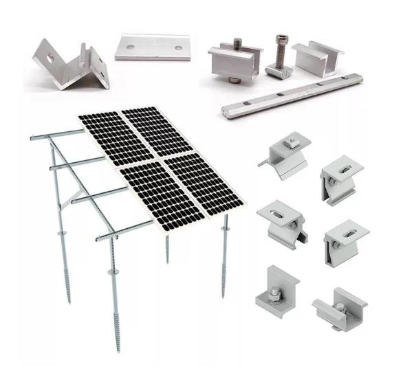 PV Solar Panel Mounting Bracket Structure Rail Connector Splice for Ground and Roof