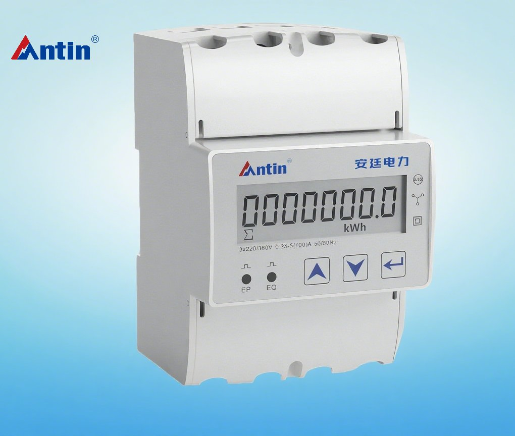 AT180G Digital Three Phase Din Rail Electric Smart Energy Meter