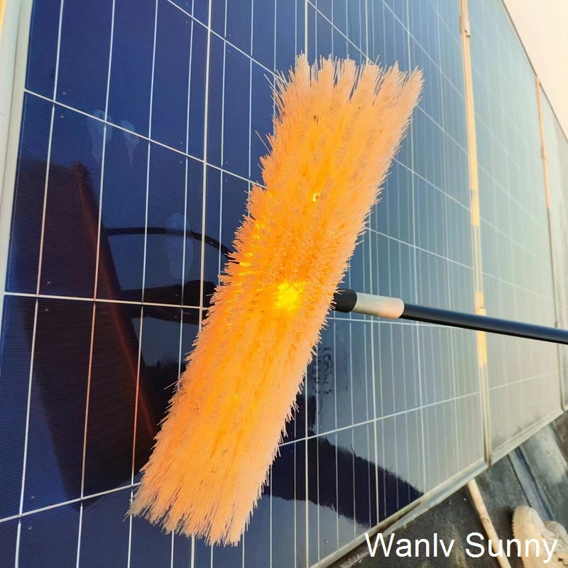 Premium Solar Panel Cleaning Brush Kit for Efficient Surface Maintenance