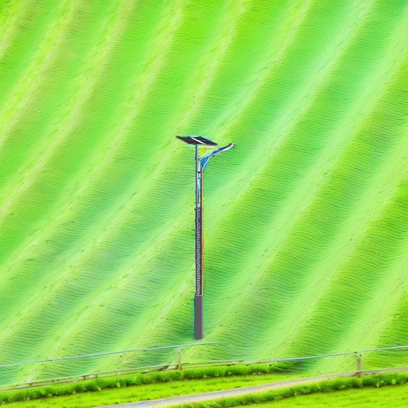 Energy Efficient Solar Street Lighting for Outdoor Garden