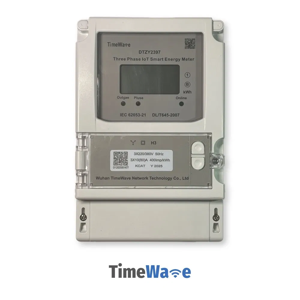 Smart Electronic Energy Meter: Single &amp; Three Phase, Lorawan / WiFi / 4G / RS485 with Prepaid Electricity Remote Control and Ami / AMR Solution