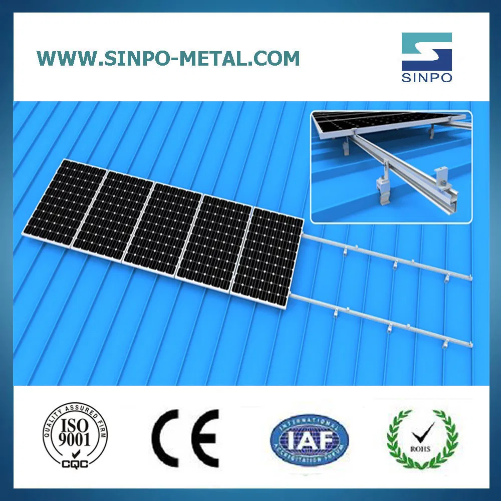 Solar Power Products Tin/Metal Roof Home PV Solar Panel Mounting Structure