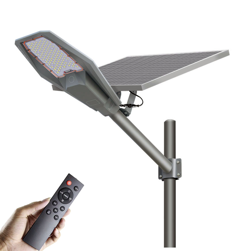 Residential Garden LED Outdoor Solar Street Lighting 100W 200W 300W 400W