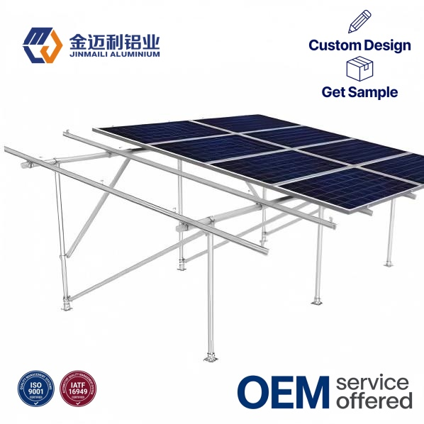 Robust Ground Mount PV Structure for Solar Energy Applications