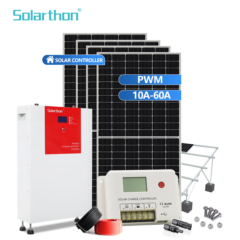 Smart Solar Power Control System with Remote Monitoring Features