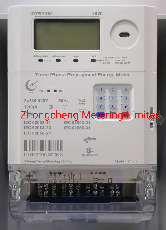 Single Phase Smart Sts Prepaid Prepayment Energy Meter