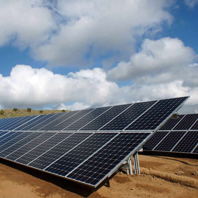 Professional Design PV Power Plant Ground Mount Solar Panels Structure