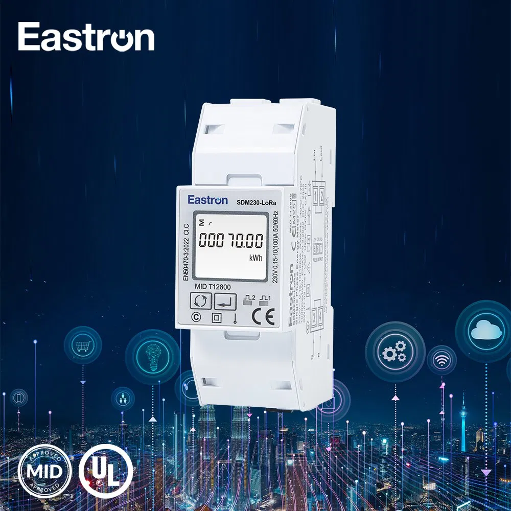 Eastron Sdm230-Lora MID UL Approved Single Phase Direct Connection Loramesh Wireless Smart Energy Meter