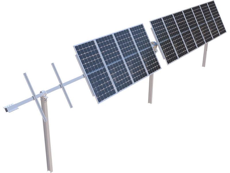 Automatic Solar Tracking System Mounting Bracket Single Axis Stable Solar Tracker Rack