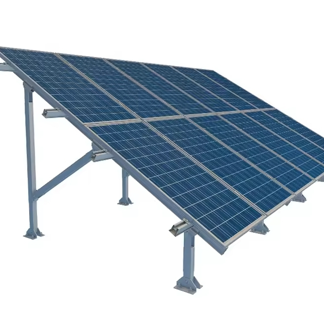 Quickly Installation PV Ground Mounting Systems Solar Panel Steel Structure