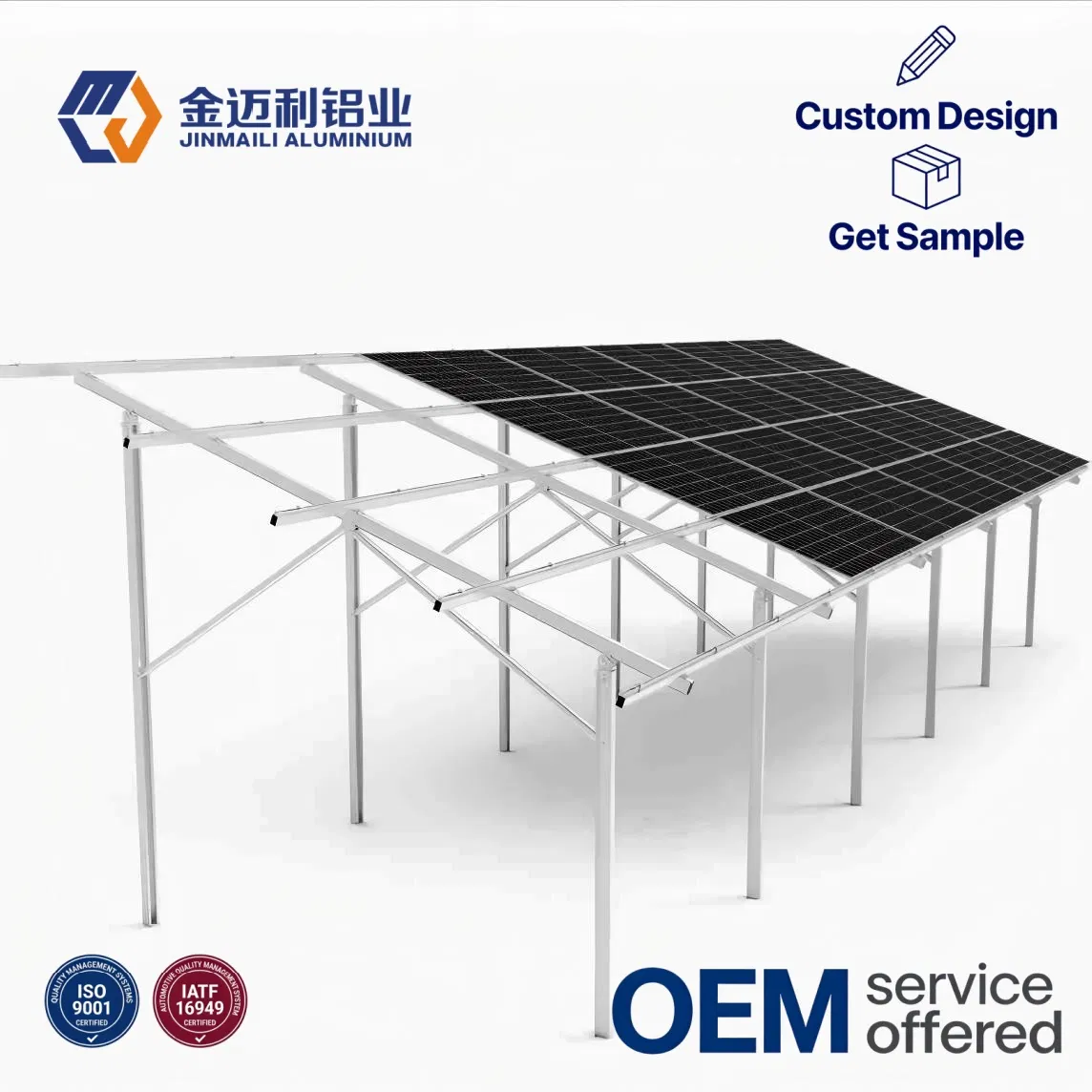 Robust Ground Mount PV Structure for Solar Energy Applications