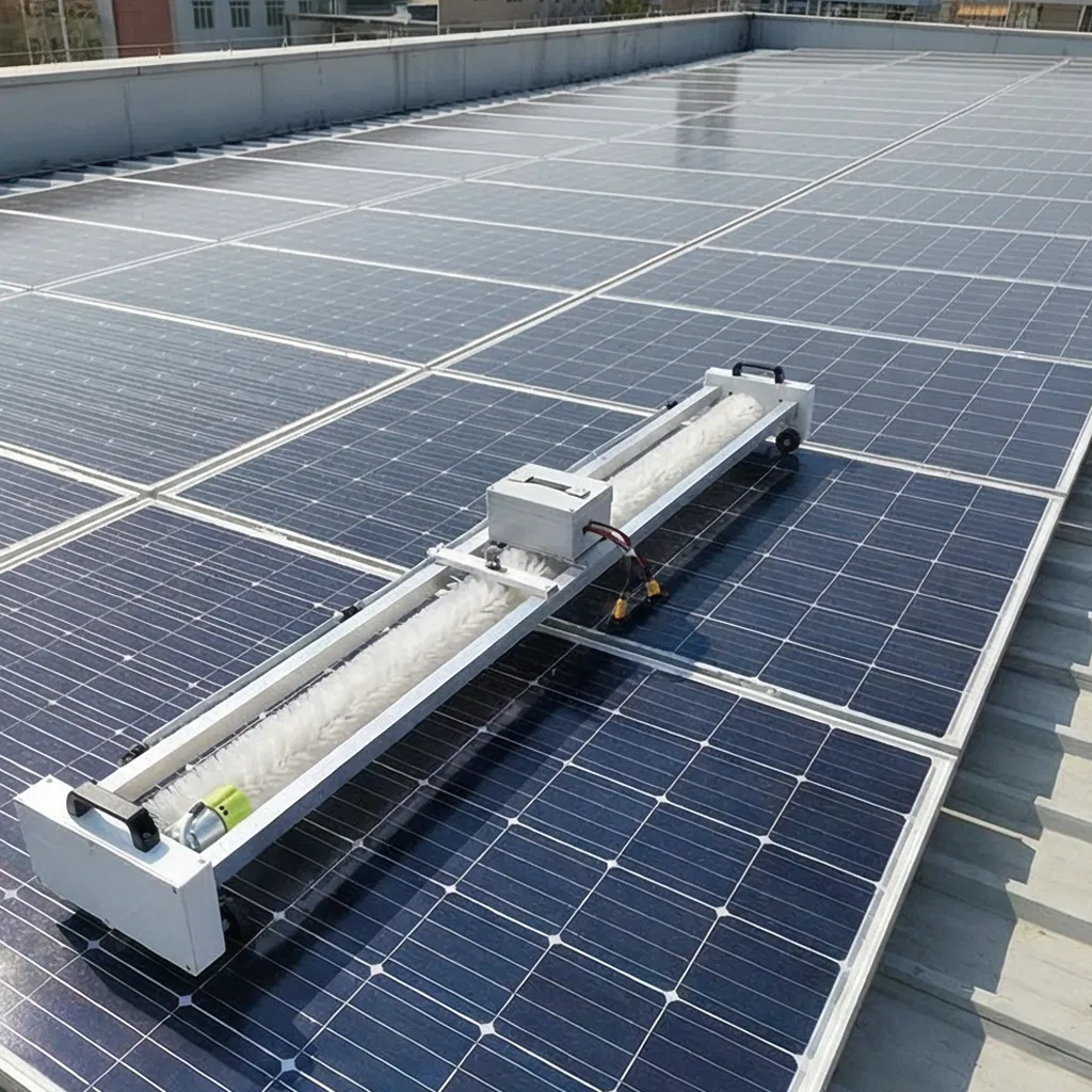 Solar Panel Cleaning Solution Kit with Extendable Handle and Pump Sprayer